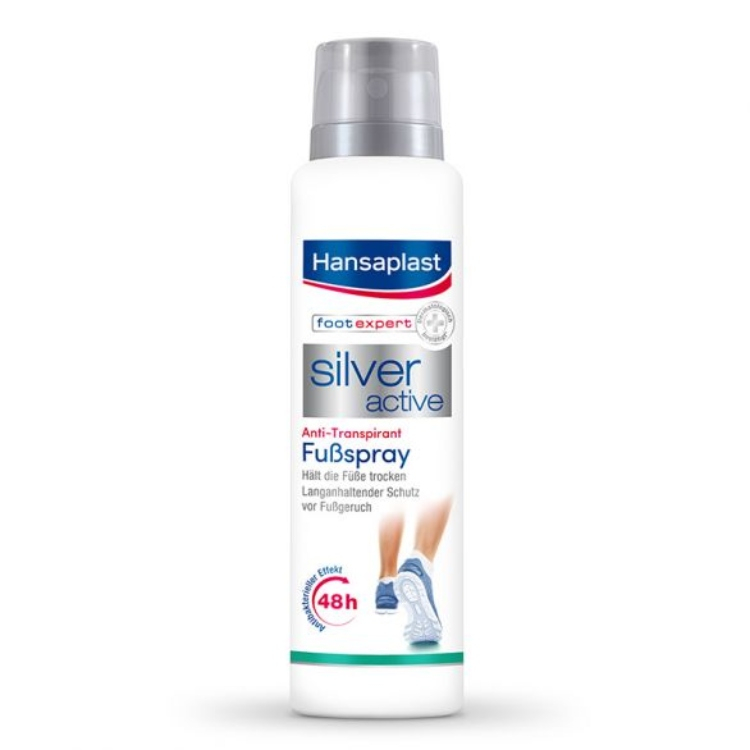Hansaplast Silver Active dezodorans za stopala 150ml